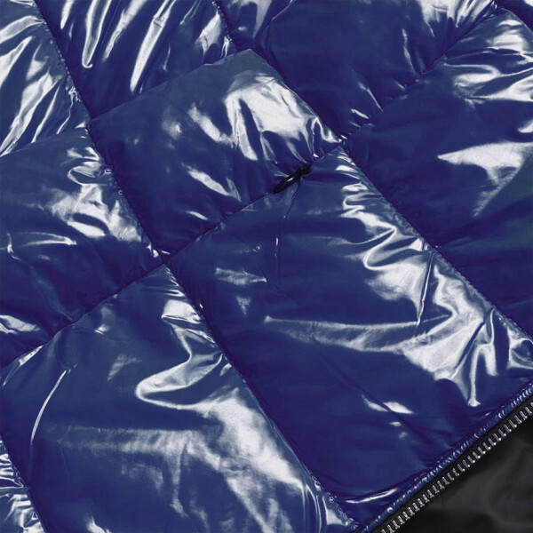 Dámska prešívaná bunda Painted vo farbe Cornflower (7695) odstíny modré M (38)