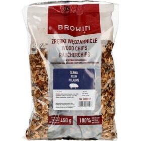Drevná štiepka na udienie/grilovanie, slivka, 450 g, trieda 8 - BIOWIN - BIOWIN