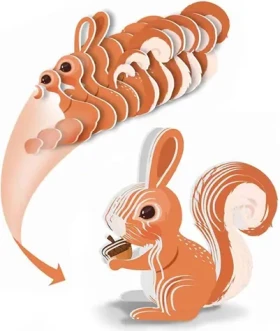 JOKOMISIADA 3D puzzle Veverička