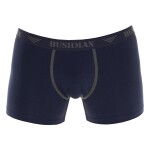 Bushman boxerky Edward 3Pack tmavošedé/navy/červené S