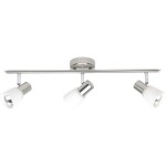 Brilliant Luca 35816/77 stropná lampa LED E14 120 W nerezová oceľ, chróm, biela; 35816/77