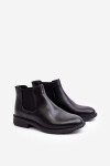 Pánské Chelsea Boots Low Black Dymidi 41