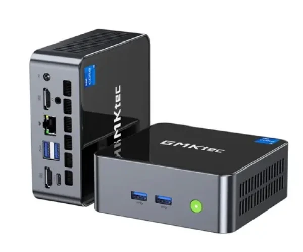 GMKtec M3 čierna / Intel Core i5 12450H / 16GB / 512GB SSD / Intel UHD / Wi-Fi / BT / LAN / W11P (M3-512)