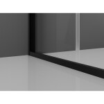 MEXEN/S - Exo sprchovací kút skladacie dvere 80 x 70, transparent, čierna 816-080-070-70-00