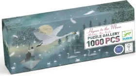 DJECO Panoramatické puzzle Óda na Mesiac