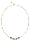 Guess Hravý náhrdelník s farebnými kryštálmi Mamounia JUBN05569JWYGMCT/U