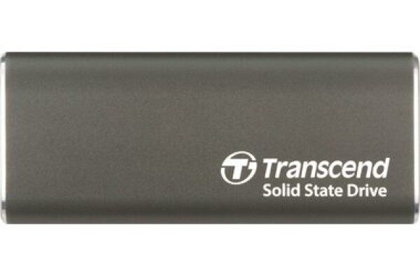 Transcend ESD265C Externý SSD 2TB šedá / USB-C 3.2 / R: 1050MBs / W: 950MBs (TS2TESD265C)