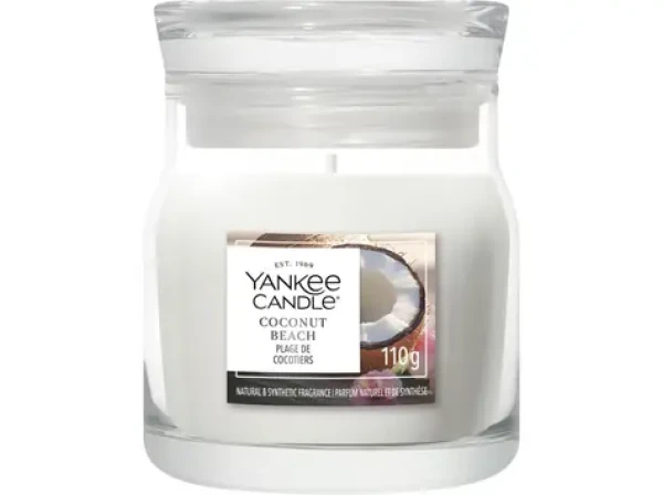 Yankee Candle Coconut Beach Signature Malý (5038581190556)
