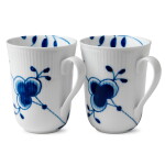 Royal Copenhagen Porcelánový hrnček Blue Fluted Mega 360 ml – set 2 ks