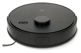 Nedis SmartLife Robotický vysávač čierna / Laserová navigácia / Wi-Fi / 0.59 l / 4500 Pa / až 100 min (WIFIVCL10CBK)