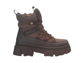 Lee Cooper LCJ-26-01-4631L Dámska zimná členková obuv hnedá 38