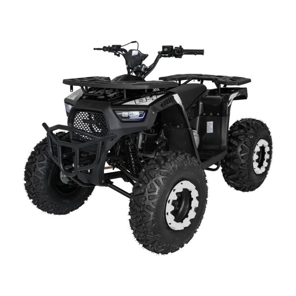 Mamido Detská benzínová štvorkolka RamiGO MONSTER 200CC čierno-biela