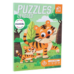 Mamido Mamido Magnetické puzzle 4v1 zvieratká MT1571