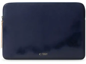 Tech-Protect Fleece tmavo modrá / Puzdro pre notebook / 15-16" / fleecové