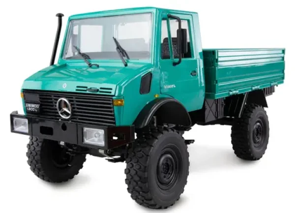 AMEWI RC auto Mercedes-Benz Unimog Advanced 4WD zelená