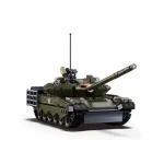 Sluban Model Bricks M38-B1178 Hlavný bojový tank T-80 2 v 1 v mierke 1:35
