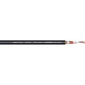 Sommer Cable 200-0251 mikrofónový kábel 2 x 0.38 mm² čierna metrový tovar; 200-0251