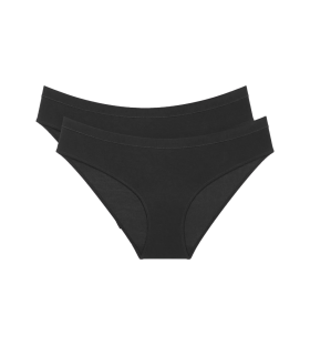 Dámske nohavičky Sense of Modal Tai 2P - BLACK - black 0004 - TRIUMPH BLACK S