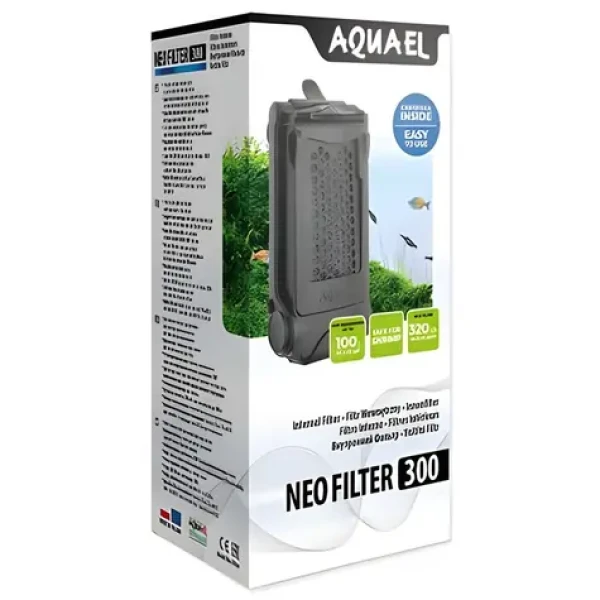 Aquael Neo 300 / Vnútorný filter do akvária / 320 l/h / Pre akvária do 100 l (851-343961)