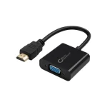 MicroConnect Adaptér HDMI (M) - VGA (F) 0.15m čierna / 1920 x 1080 @ 60Hz (HDMVGA1B)