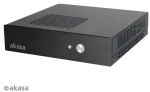 Akasa Cypher čierna / PC skriňa / Thin Mini-ITX / hliník / zdroj 120W / OEM (AK-ITX04M-12EU)