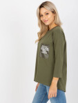 Blúzka EM BZ N612.64P khaki L/XL