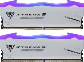 Patriot Viper Xtreme 5 RGB 32GB (2x16GB) 6000MHz strieborná / DIMM / DDR5 / CL30 / Intel XMP 3.0 (PVXR532G60C30KM)