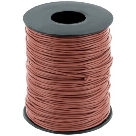 Econ connect KL014BR100 opletenie / lanko, 1 x 0.14 mm², hnedá, 100 m; KL014BR100