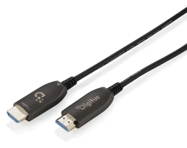 Digitus AK-330126-100-S / HDMI AOC optický kábel / UHD 8K 60Hz / 48 Gbit / s / HDMI 2.1 / 10 m (AK-330126-100-S)