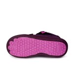 Dievčenské celoročné barefoot tenisky Bugga SAFI Dark Purple B00201-06 - 32