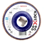 BOSCH X-LOCK Best for Metal Lamelový brúsny kotúč X571, 125x22,23mm, 2608619210