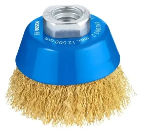 BOSCH Clean for Metal O70 mm M14 / Drôtená kefa / 0,3 mm pomosadený drôt / 12 500 ot/min (1608614020)