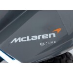 Mamido Detská elektrická štvorkolka McLaren Racing MCL 35 šedá