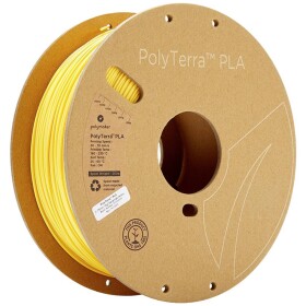 Polymaker 70866 PolyTerra PLA vlákno pre 3D tlačiarne PLA plast 2.85 mm 1000 g pastelová žltá (mat) 1 ks; 70866