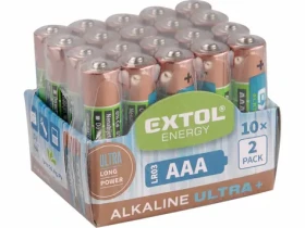 Extol- Energy Batérie alkalické ULTRA+ 1.5V AA (LR6) 20ks (EX42013)