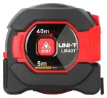 UNI-T LM40T / Laserový diaľkomer / 2v1 so zvinovacím metrom / až 40 m / presnosť ±2 mm (LM40T)