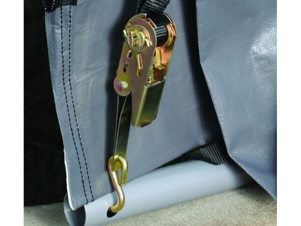 Plachtový prístrešok – ShelterLogic 2,4 × 2,4 m sivý