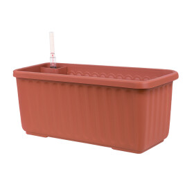 Plastia Samozavlažovací truhlík Siesta LUX terakota 40 cm