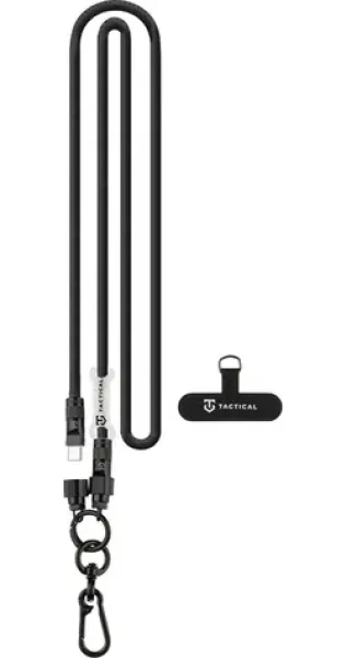 Tactical Wire Snake USB-C 1,2m Black (57983126217)