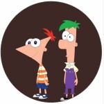 Jedlý papier Phineas and Ferb, 19,5 cm - Pictu Hap