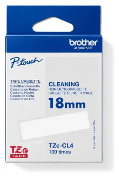 Brother TZe-CL4 / Čistiaca kazeta / šírka 18 mm / pre P-touch (TZECL4)