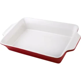 Lamart Casa Miska na zapekanie obdĺžniková 2.5l červená / keramika (8590669349661)