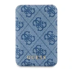 Guess 4G Leather MagSafe modrá / Powerbanka / 5000 mAh / 15 W (GUPB5FP4EMGB)