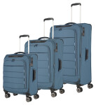 Travelite Skaii 4w S,M,L Blue S: 36 l / M: 62/67 l / L: 91/98 L TRAVELITE-92640-25