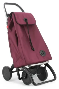 Rolser I-Max 955 MF 4 Logic bordová / Nákupná taška na kolieskach / Macrofibra / 43 l / 104 cm