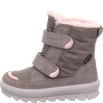 Dievčenské zimné topánky FLAVIA Gray/Pink Gore-Tex, Superfit , 1-000216-2000, sivá - 27
