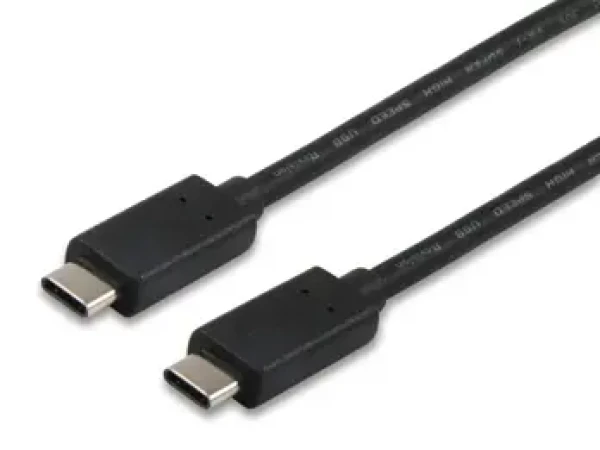 Equip USB-C 1m čierny / Dátový kábel / USB-C - USB-C / USB 2.0 / 480 Mbit/s (12888307)