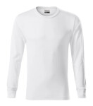 Tričko Resist LS unisex biele M