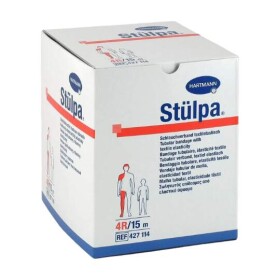 STŰLPA Obväz pletený hadicový veľkosť 4r 10 cm x 15 m hlava dolné končatiny podpazušie 1 ks
