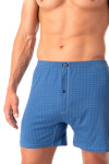 PÁNSKE BOXERKY MXC 813 A25 3XL-4XL Modrá 4XL